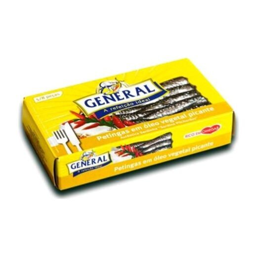 SARDINE GENERAL PETI OL PIQUANT (10 X 90 GR)
