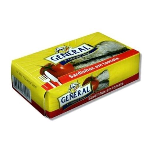 SARDINE GENERAL TOMATE (10 X 125 GR)