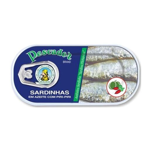 SARDINE PESCADOR HUILE D'OLIVE PIQUANT (25 X 56 GR