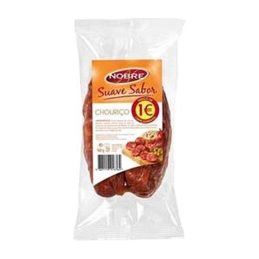 SAUCISSE FUMÉE PORTUGAISE NOBRE CORR ECON (160 GR)