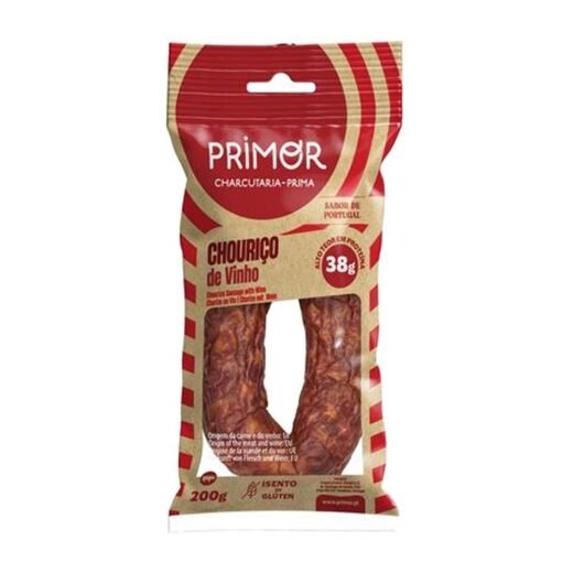 SAUCISSE FUMÉE PORTUGAISE PRIMOR VIN ARGOL (14 X 2