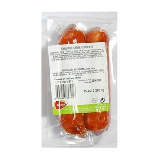 SAUCISSE FUMÉE PORTUGAISE SEARA CORRENTE (200 GR)
