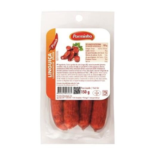SAUCISSE PORMINHO SACHETS (20 X 150 GR)