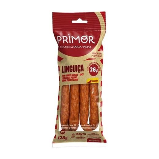 SAUCISSE PRIMOR PIQUANT (25 X 128 GR)