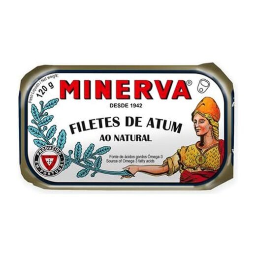 THON MINERVA FILETES NATUREL (120 GR)