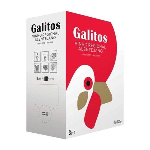 VIN GALITOS ROUGE BOX (5 L)